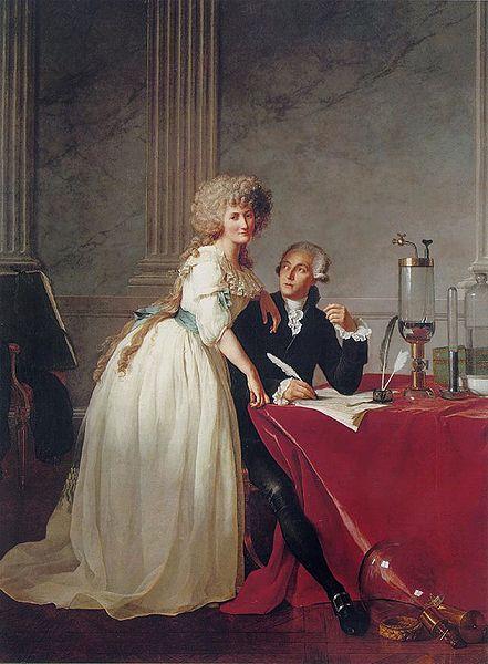 Jacques-Louis David Portrait of Monsieur Lavoisier and His Wife Sweden oil painting art
